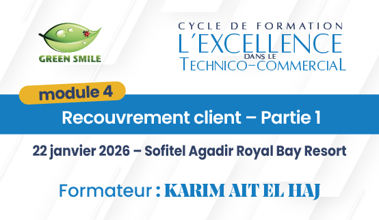 Cycle de formation continue - Module 4 : Le Recouvrement efficace des créances commerciales des clients (partie 1)